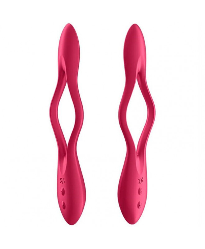 SATISFYER ELASTIC JOY MULTI VIBRATOR - RAUDONA 2