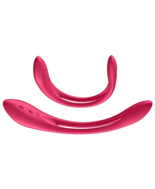 SATISFYER ELASTIC JOY MULTI VIBRATOR - RAUDONA 3