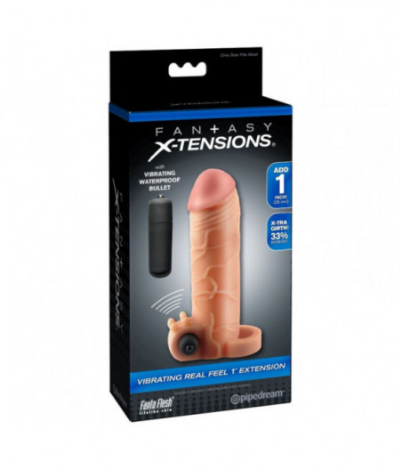 FANTASY X-TENSIONS - VIBRATING REAL FEEL 1 EXTENSION