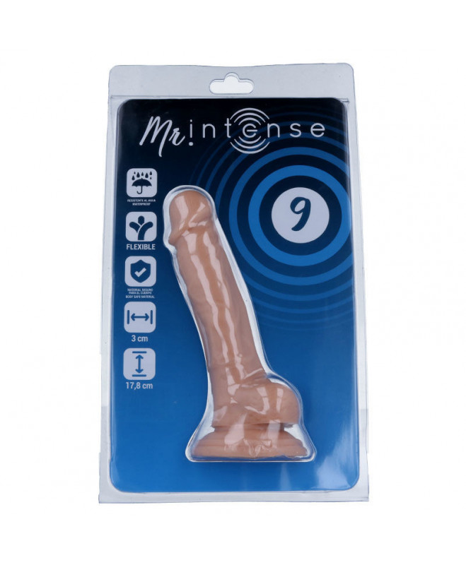 MR INTENSE 9 REALISTIC COCK 17,8 -O- 3CM 2