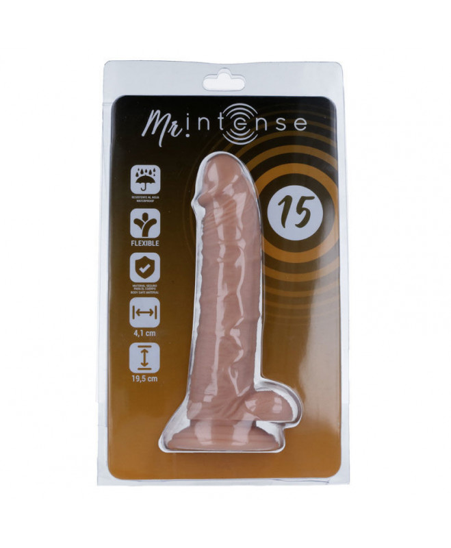 MR INTENSE 15 REALISTIC COCK 19.5 -O- 4.1CM 2