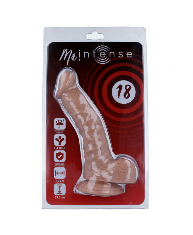 MR INTENSE 18 REALISTIC COCK 19.8 -O- 3.2CM 2