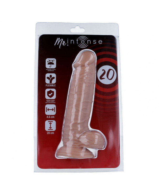 MR INTENSE 20 REALISTIC COCK 20 CM-O- 4.6CM 2