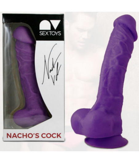 NACHO VIDAL - NACHO VIDAL PENIS REPLICA 24 CM PURPLE