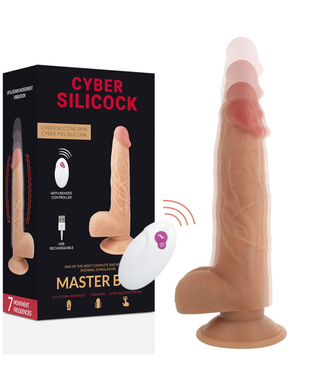 CYBER SILICOCK NUOTOLINIO VALDYMAS REALISTIC MASTER BEN 2