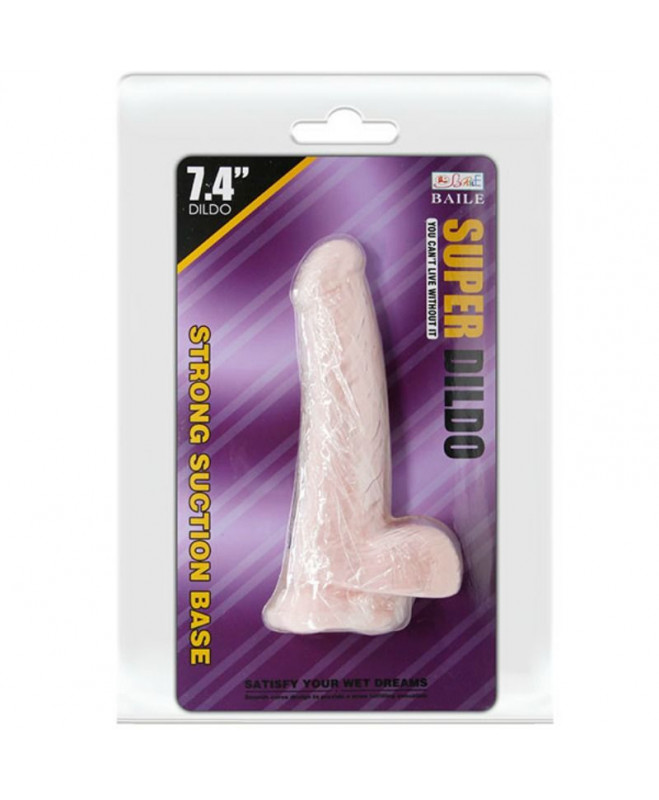 BAILE SUPER DILDO REALISTIC DILDO FLESH 18,8 CM 5