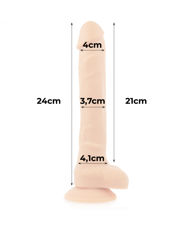 COCK MILLER SILIKONINIS TANKIS JUNGTINIS GAIDAS 24 CM 7