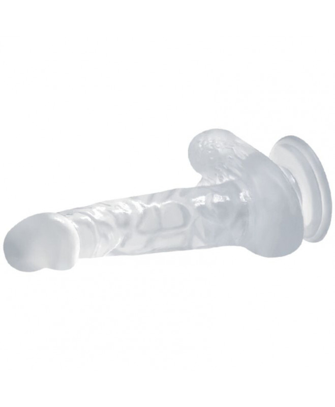 BAILE REALISTIC DILDO SIURBIMAS IR SĖDIKLĖS 16,7 CM - AŠVARUS 3