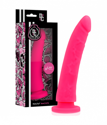 DELTA CLUB - TOYS PINK DILDO MEDICAL SILICONE 17 CM