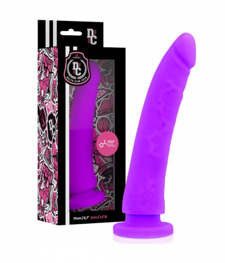 DELTA CLUB - TOYS LILAC DILDO MEDICAL SILICONE 17 CM