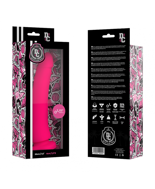 DELTA CLUB TOYS DONG PINK SILICONE 20 X 4 CM 2