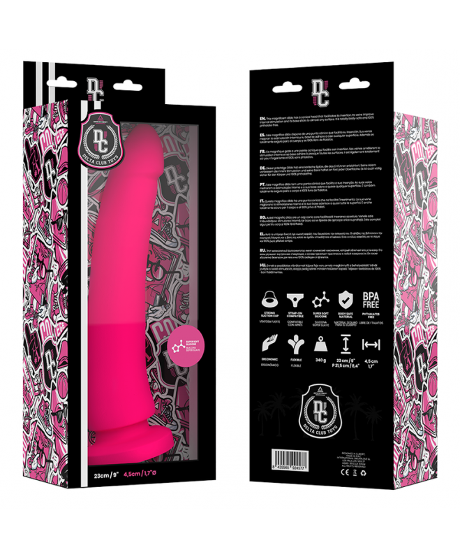 DELTA CLUB TOYS DONG PINK SILICONE 23 X 4,5 CM 5