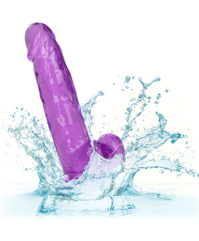 CALEX DYDŽIO QUEEN DILDO - PURPURINĖ 15,3 CM 7