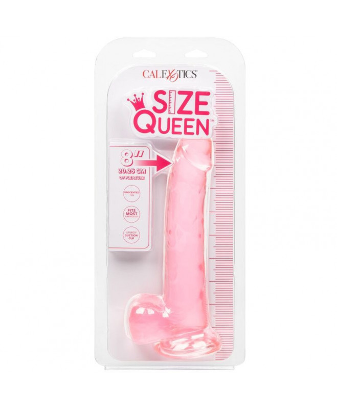 CALEX DYDŽIO QUEEN DILDO - ROŽINĖ 20,3 CM 7