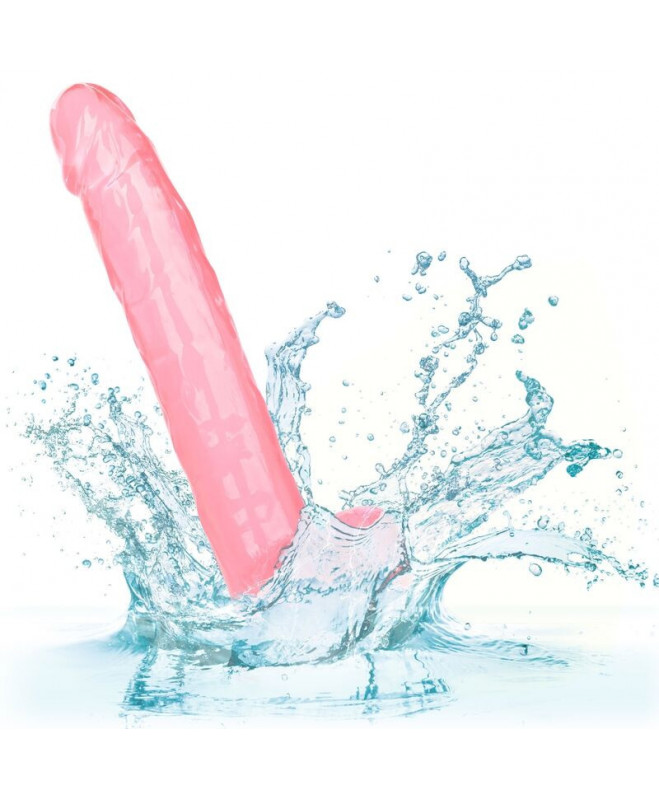 CALEX DYDŽIO QUEEN DILDO - ROŽINĖ 25,5 CM 5