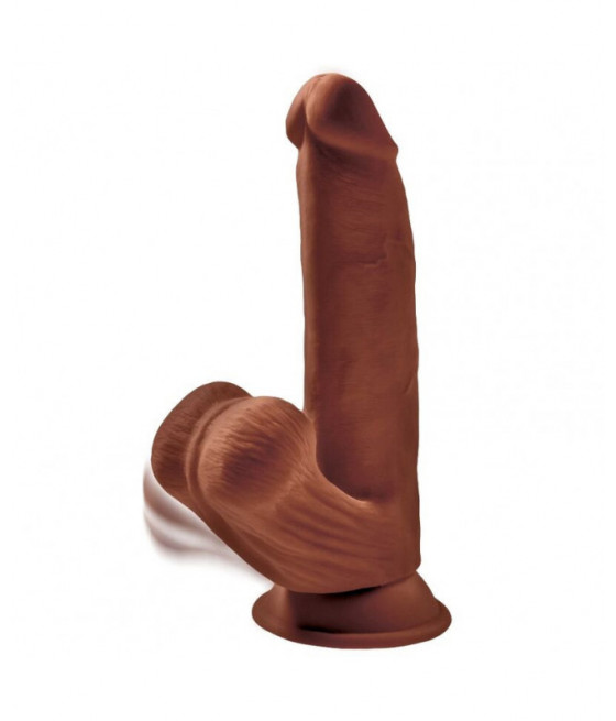 KING COCK PLUS 3D COCK SWINGING BALLS 24.5 CM