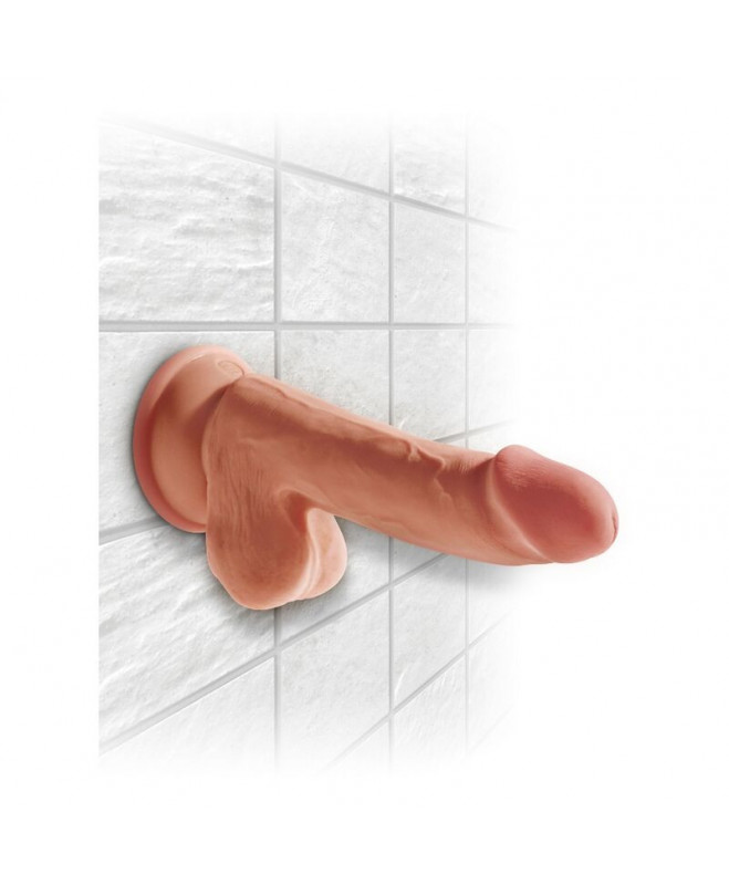 KING COCK PLUS 3D GAIDAS SU KAMULIAIS 17 CM 6