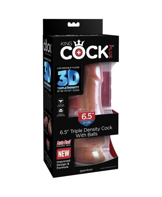 KING COCK PLUS 3D GAIDAS SU KAMULIAIS 17 CM 8