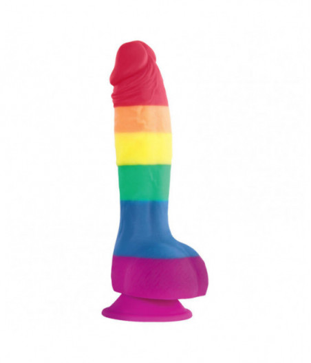 PRIDE - LGBT FLAG DILDO 15 CM