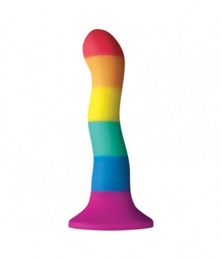 PRIDE - LGBT FLAG DILDO WAVE 17 CM