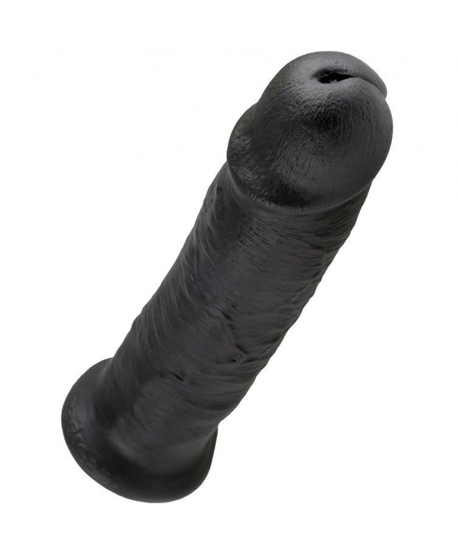 KING COCK 10" GAIDAS BLACK 25 CM 4