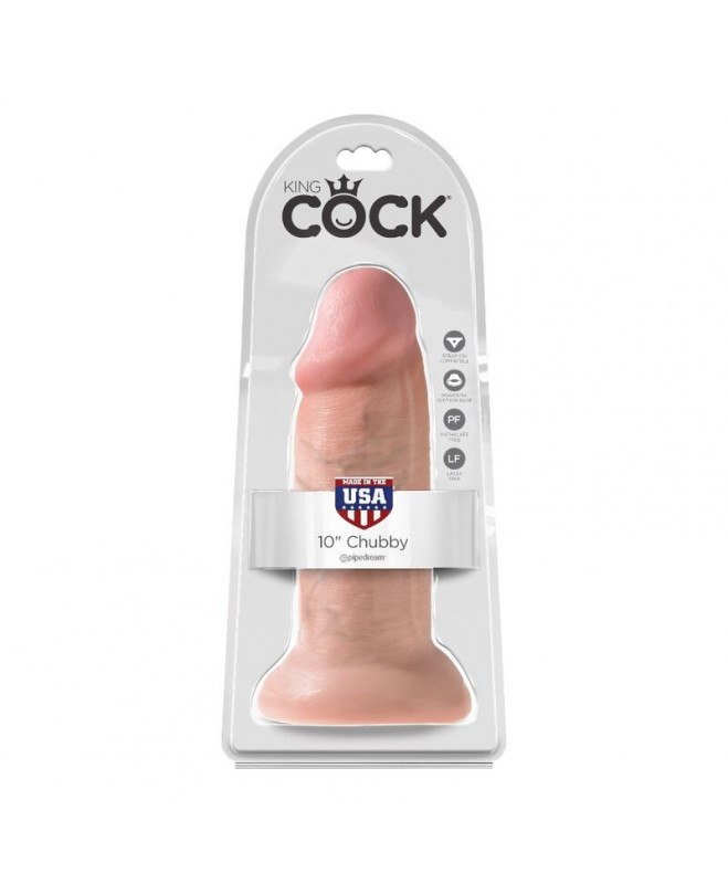 KING COCK REALISTIC DILDO CHUBBY 25,4 CM 3