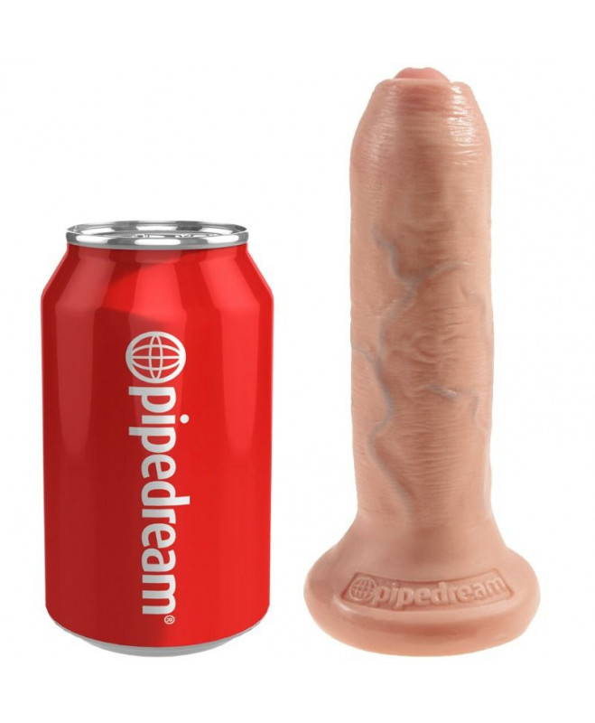 KING COCK REALISTIC DILDO NEPERpjautas 17 CM