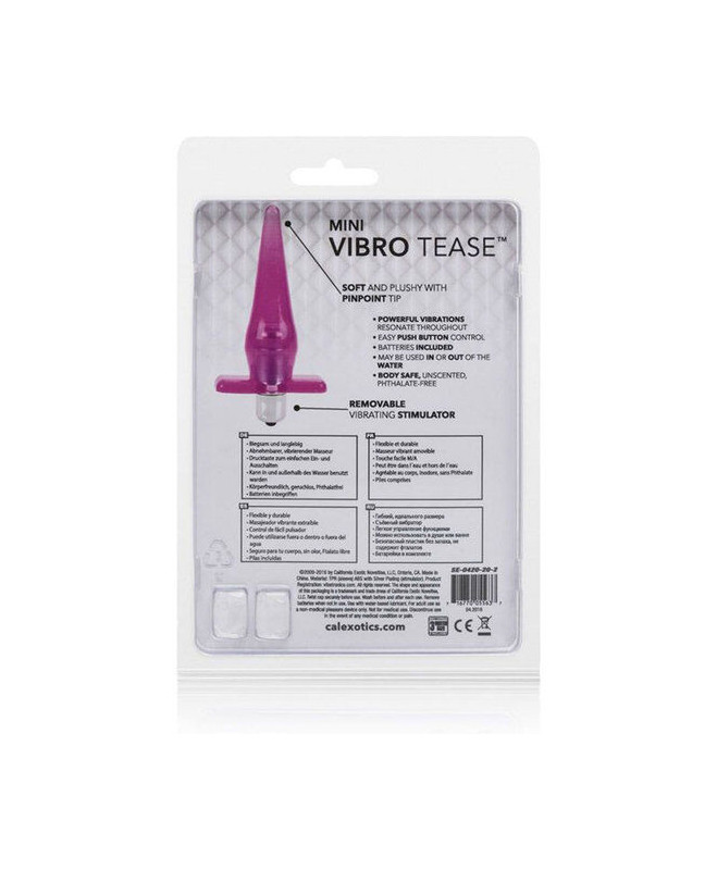 CALEX MINI VIBRO TEASE PINK 2