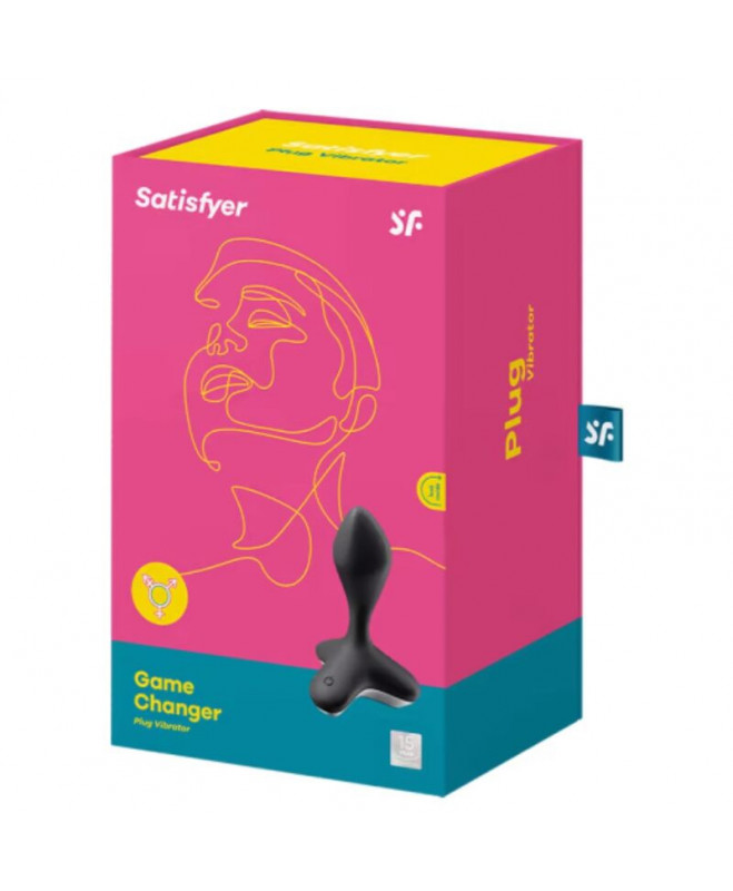 SATISFYER GAME CHANGER PLUG VIBRATOR - ROŽINĖ 5