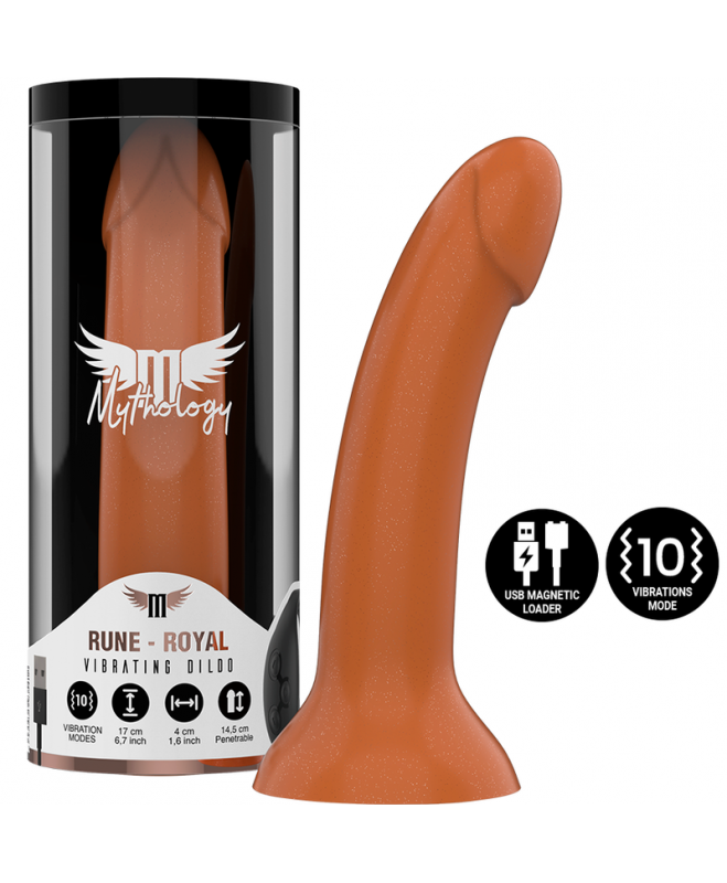 MYTHOLOGY RUNE ROYAL DILDO M - VIBRATOR WATCHME BELAIDĖ TECHNOLOGIJA SUDERINAMAS 2