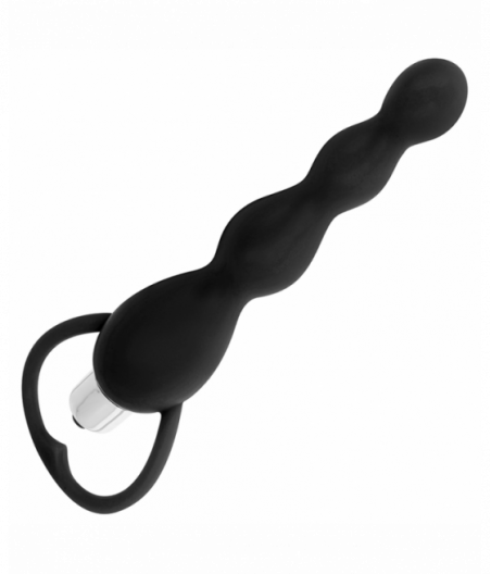 OHMAMA - ANAL STIMULATOR WITH BLACK VIBRATION