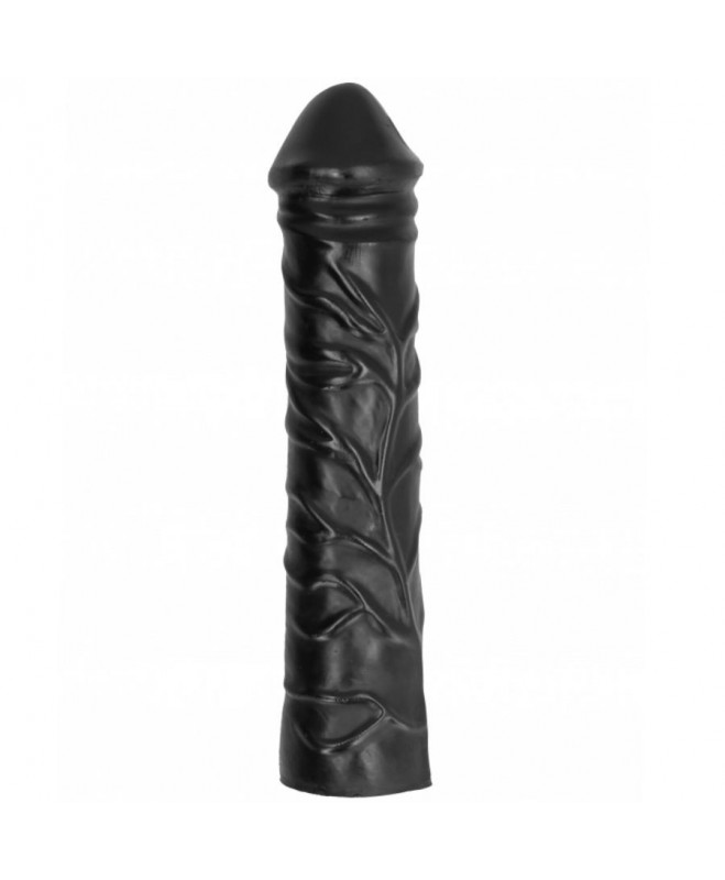 DILDO SMOTH ALL BLACK 32 cm 2