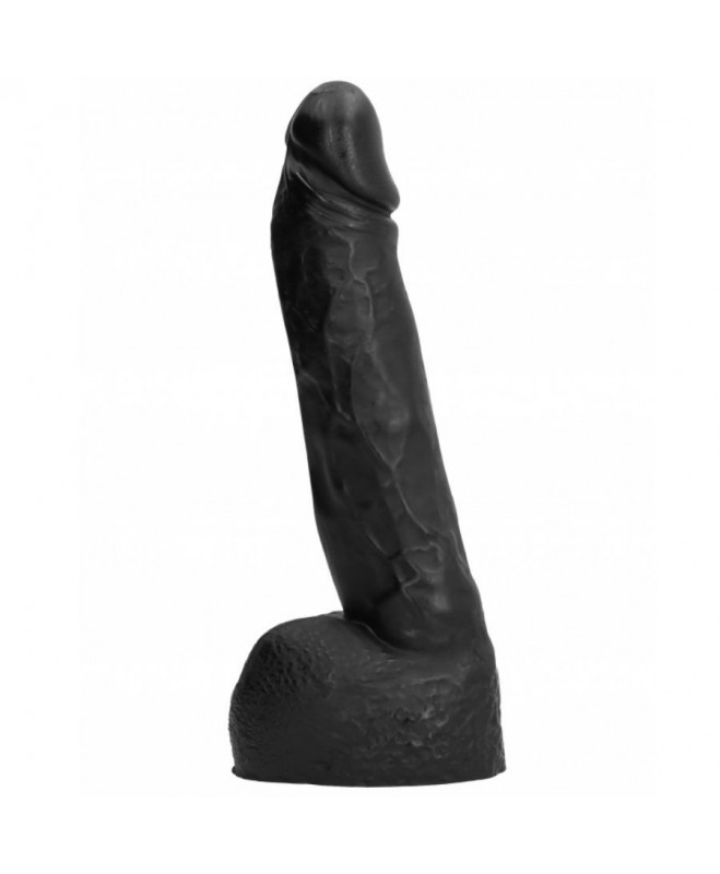 VISKAS JUODAS DILDO KUMŠTIS 20 CM 2