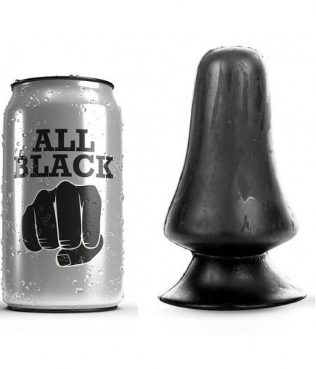 ALL BLACK - ANAL PLUG 12 CM