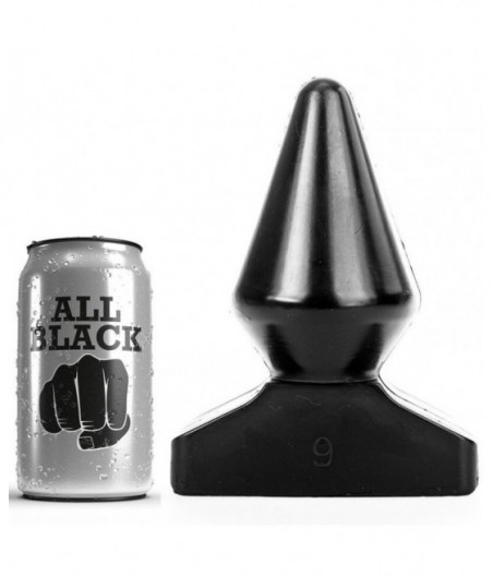 ALL BLACK - ANAL PLUG 18,5 CM