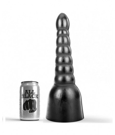 ALL BLACK - DILDO 34 CM