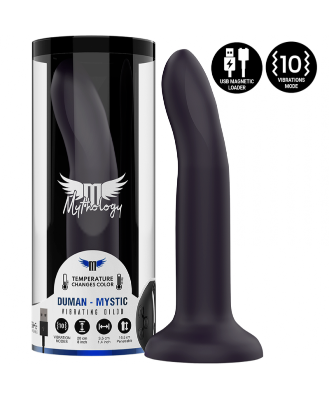 MYTHOLOGY DUMAN MYSTIC DILDO L - VIBRATOR WATCHME BELAIDĖ TECHNOLOGIJA SUDERINAMAS 2