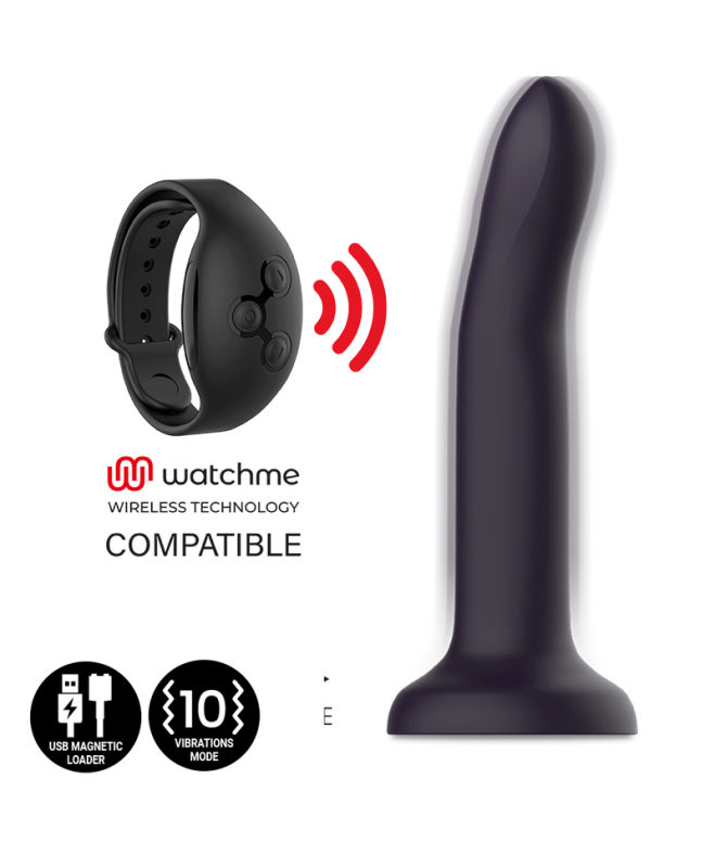 MYTHOLOGY DUMAN MYSTIC DILDO L - VIBRATOR WATCHME BELAIDĖ TECHNOLOGIJA SUDERINAMAS 5