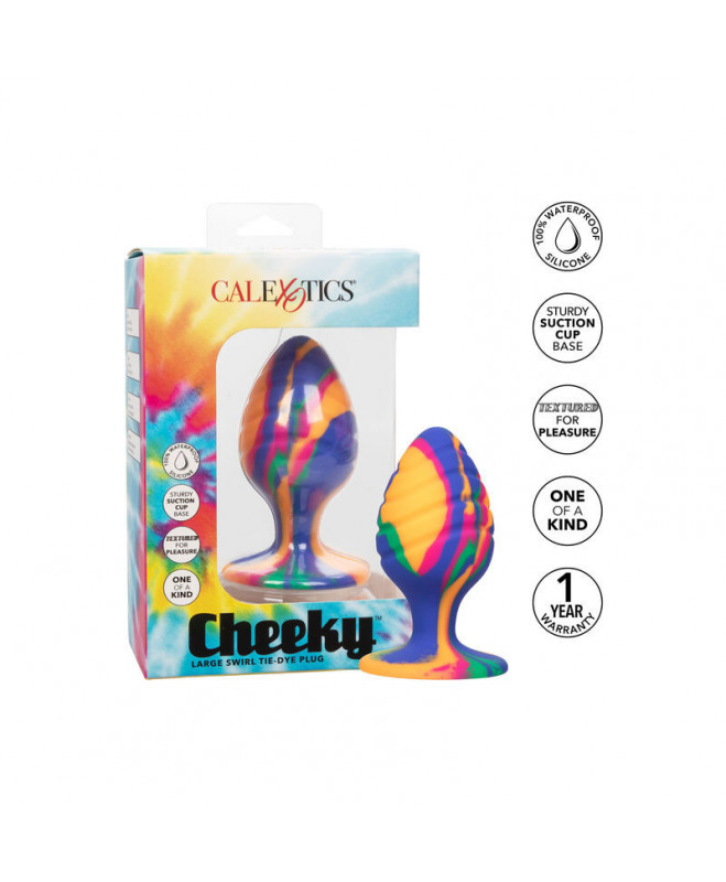 CALEX CHEEKY LARGUE SWIRL PLUG ANAL 3