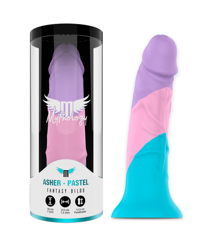 MITOLOGIJA ASHER PASTEL DILDO M 2