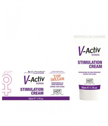 HOT - V-ACTIV STIMULATION CREAM WOMAN 50 ML