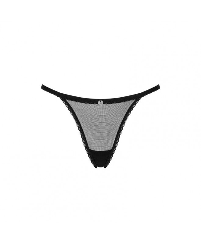 OBSESSIVE - CELIA NOIR THONG XS/S 5