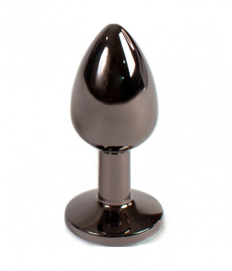 SECRET PLAY - GUNMETAL BUTT PLUG SMALL SIZE 7 CM