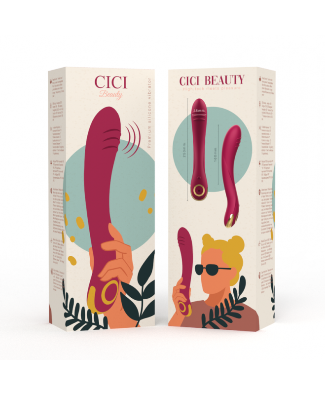 CICI BEAUTY PREMIUM SILICONE G TAŠKO VIBRATORIUS 7