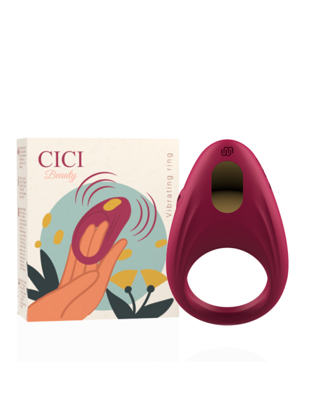 CICI BEAUTY PREMIUM SILIKONINIS VIBRAVIMO ŽIEDAS 2