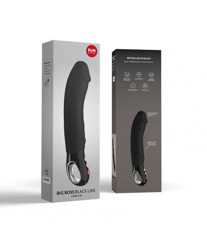 FUN FACTORY - BIG BOSS VIBRATOR BLACK LINE 2