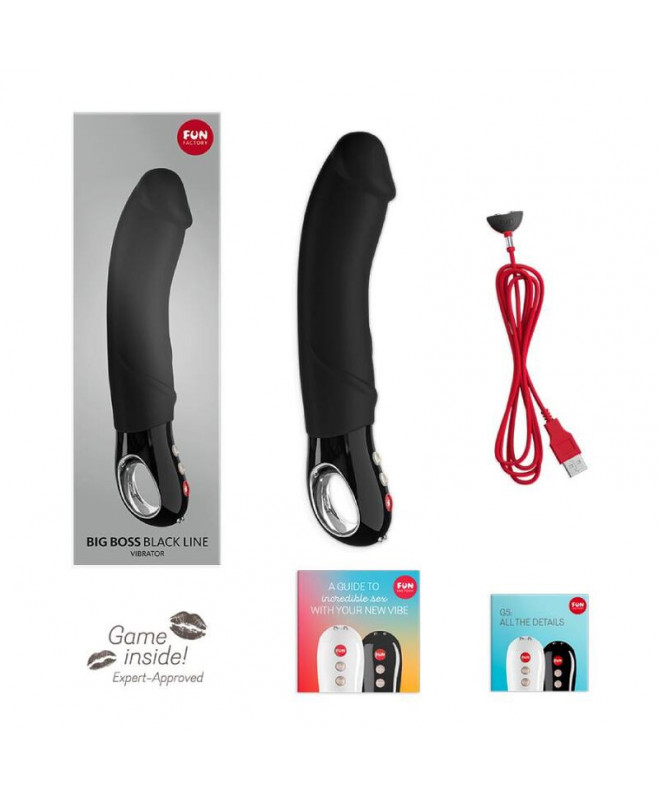 FUN FACTORY - BIG BOSS VIBRATOR BLACK LINE 7