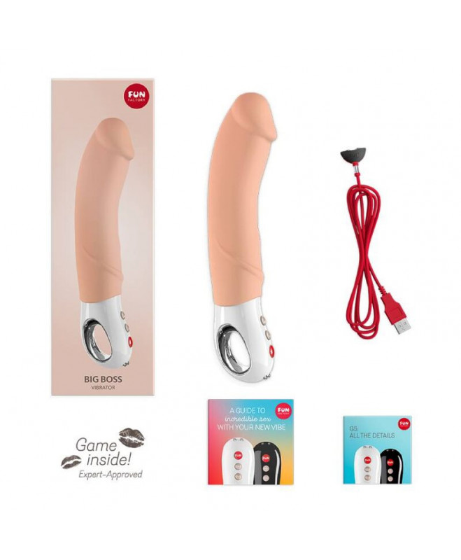 FUN FACTORY – BIG BOSS G5 VIBRATOR NUDE 2