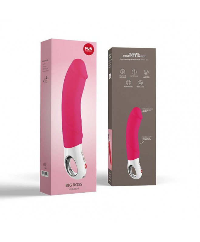 FUN FACTORY - BIG BOSS G5 VIBRATOR PINK 2