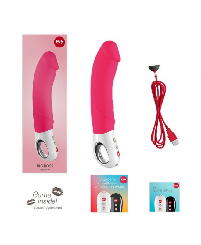 FUN FACTORY - BIG BOSS G5 VIBRATOR PINK 6